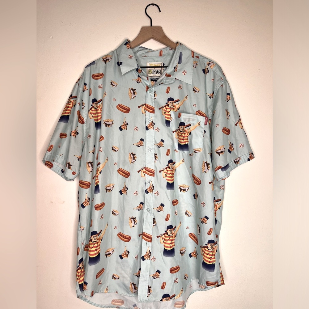 RSVLTS The Sandlot Short Sleeve Button Down Shirt